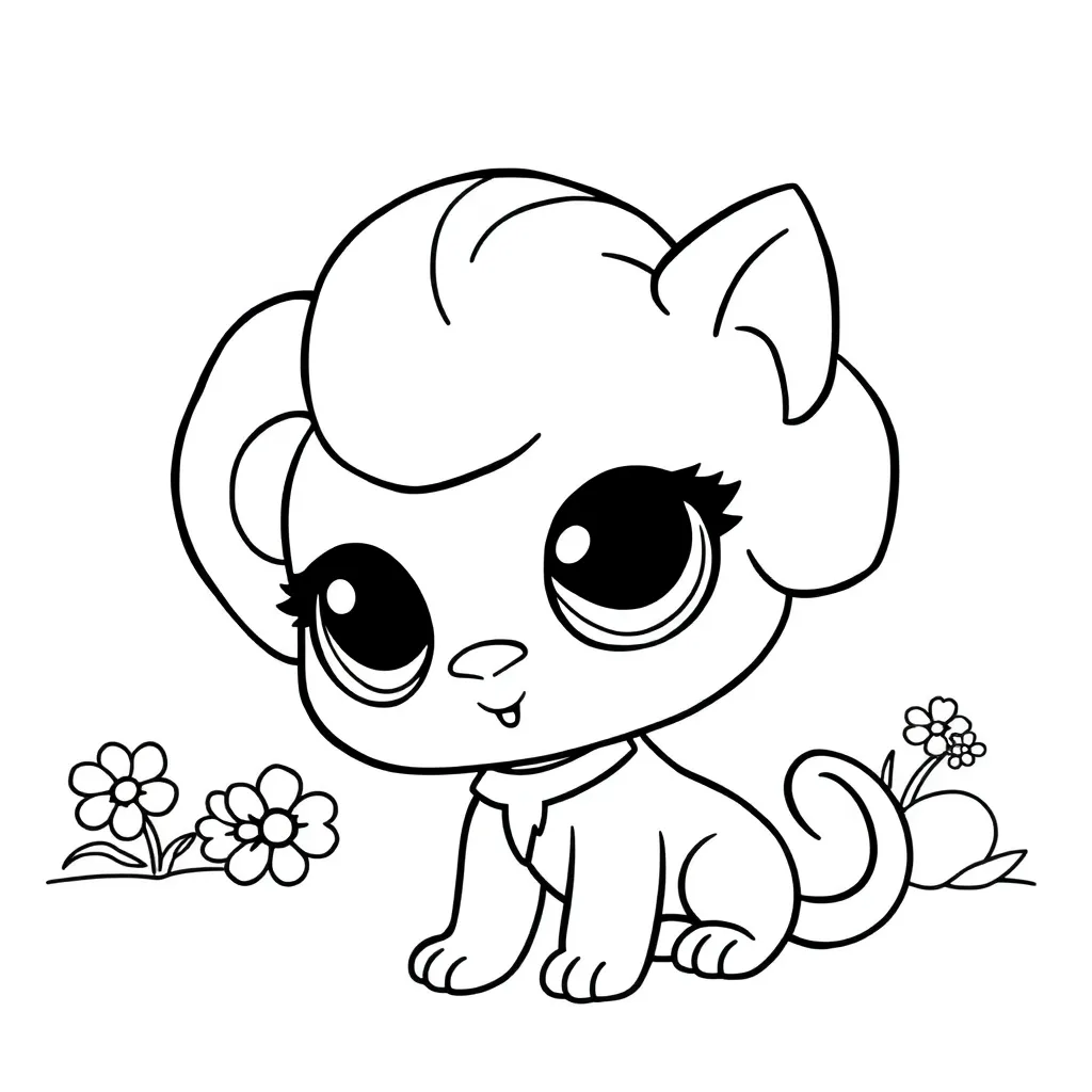 Littlest pet Shop animals Cute Cartoon Friendship