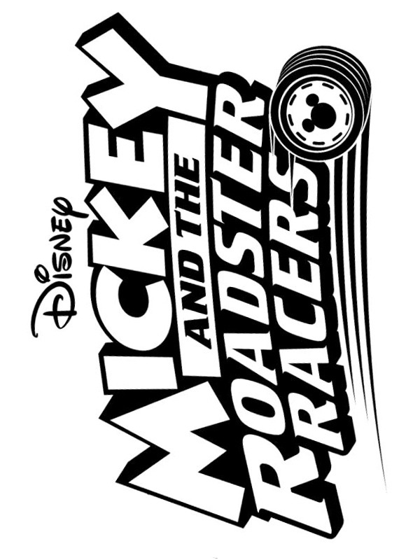 Mickey-logo op Roadster Racers