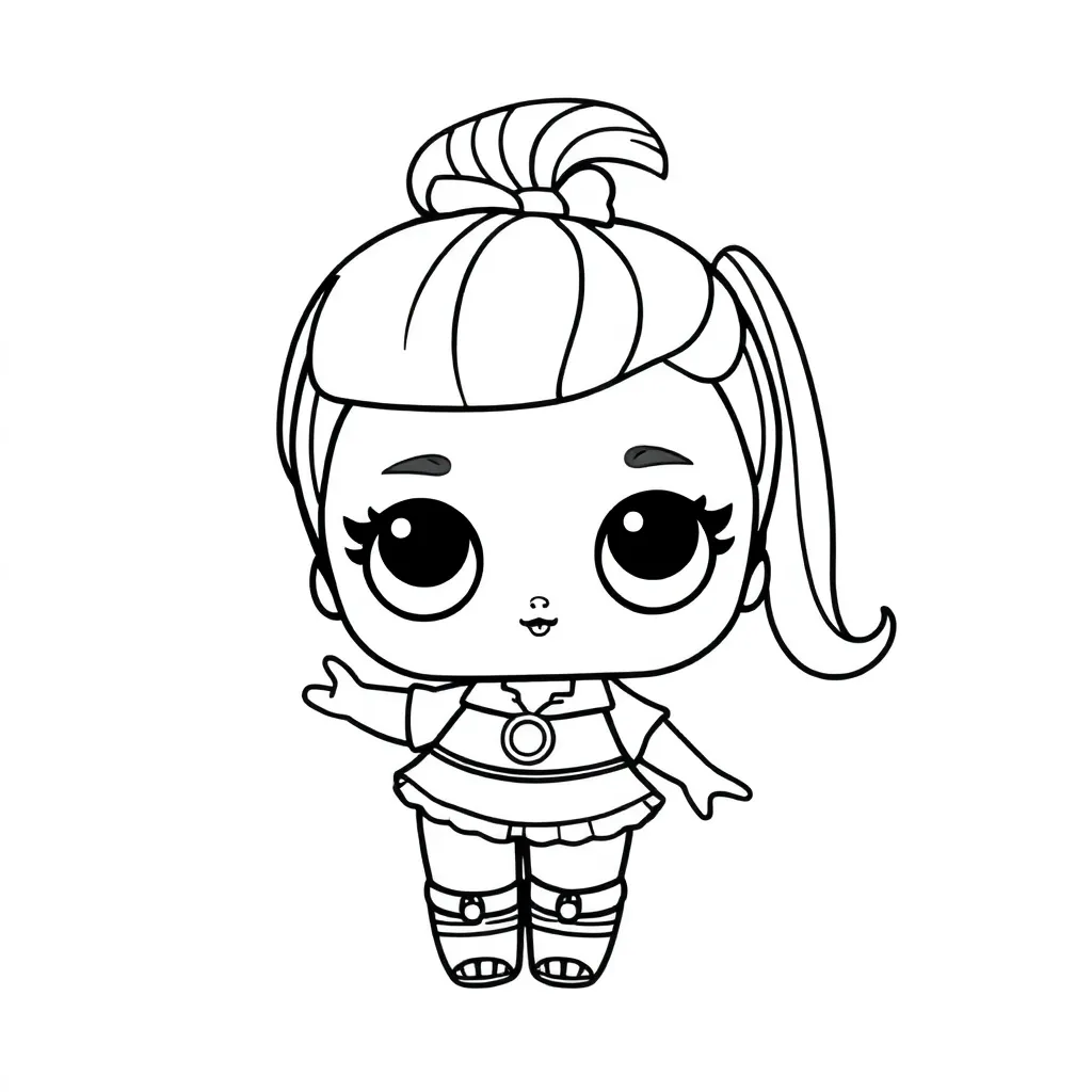 Lol Überraschungspuppe Mädchen süß bunt