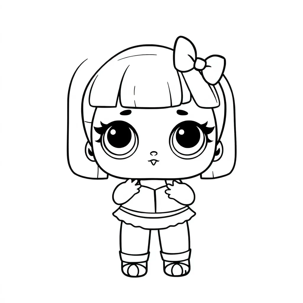 Lol Überraschungspuppe Mädchen süß fröhlich