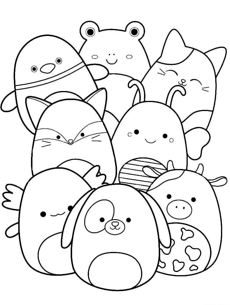 Łatwe squishmallows