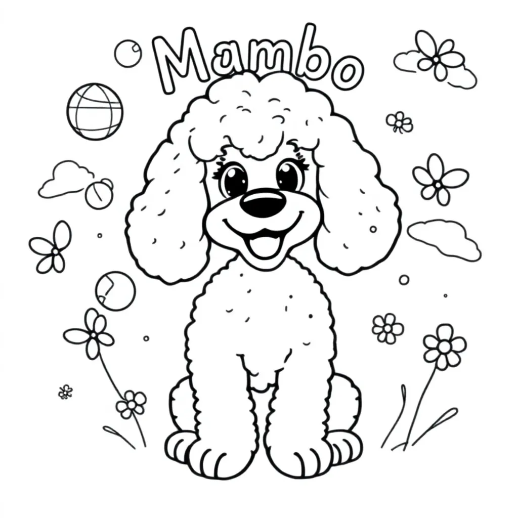 Mambo puddelhund