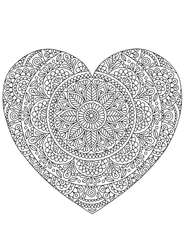 Coeur de mandala