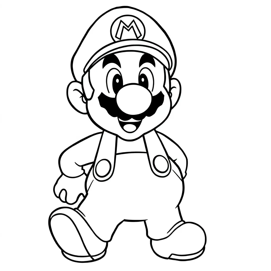 Mario Adventure Nintendo Personaje Creativo