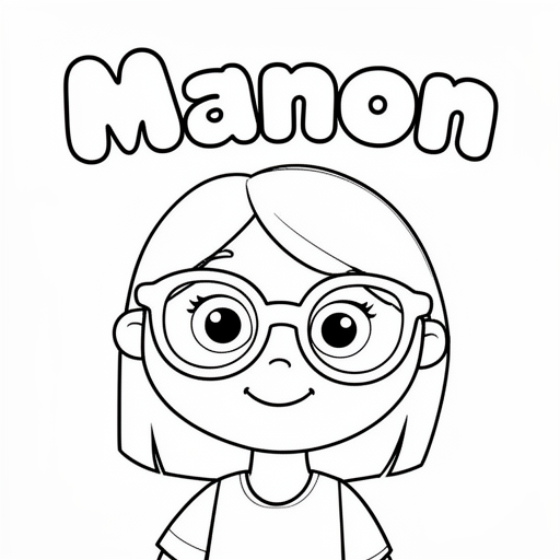 Meisje van 9 jaar met bril