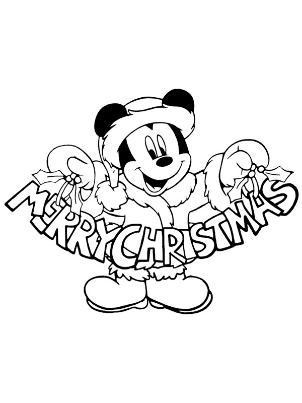 Buon Natale Mickey Mouse