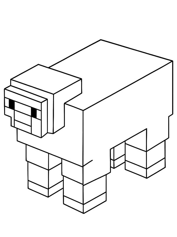 Minecraft owca