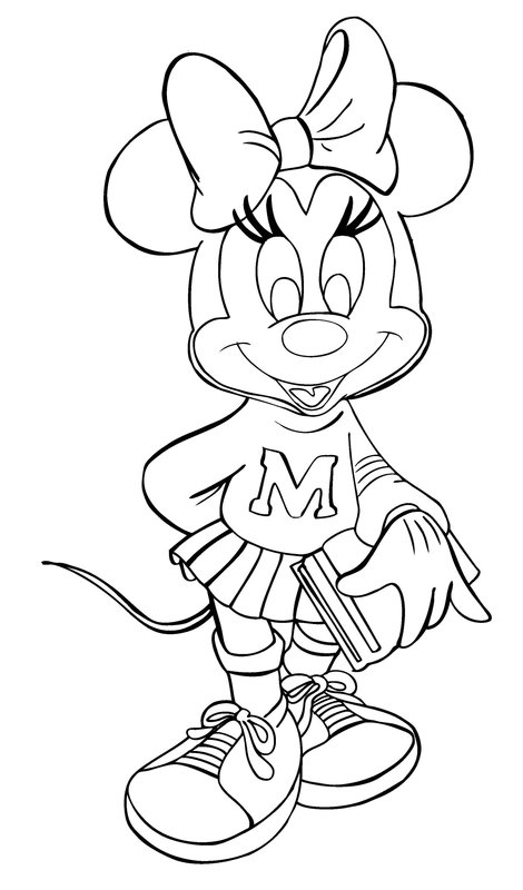Minnie Mouse Cheerleader