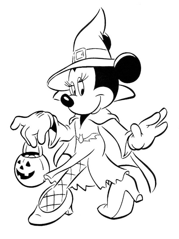 Minnie Hiiri halloween