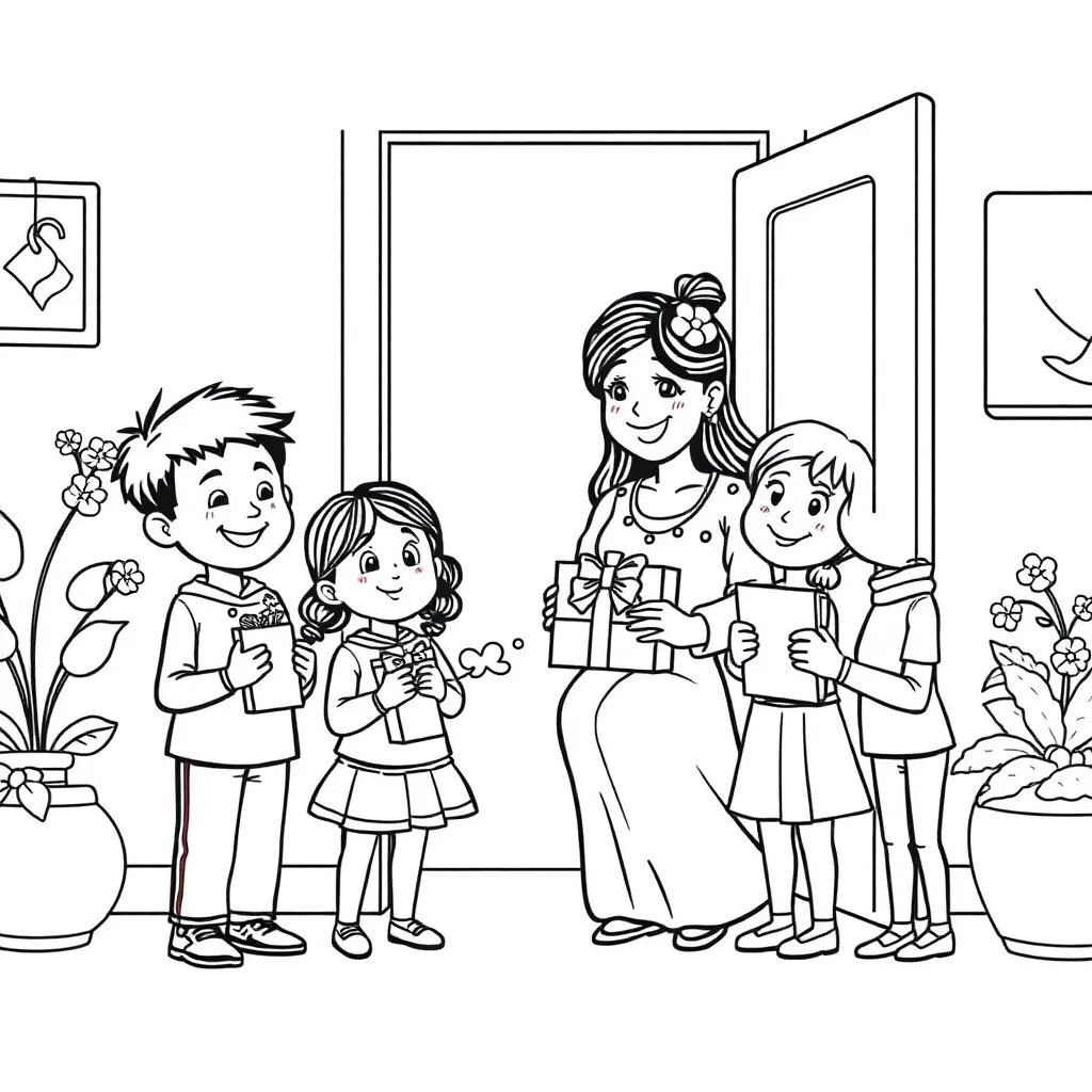 Mors Dag Familiegave Kærlighedsoverraskelse