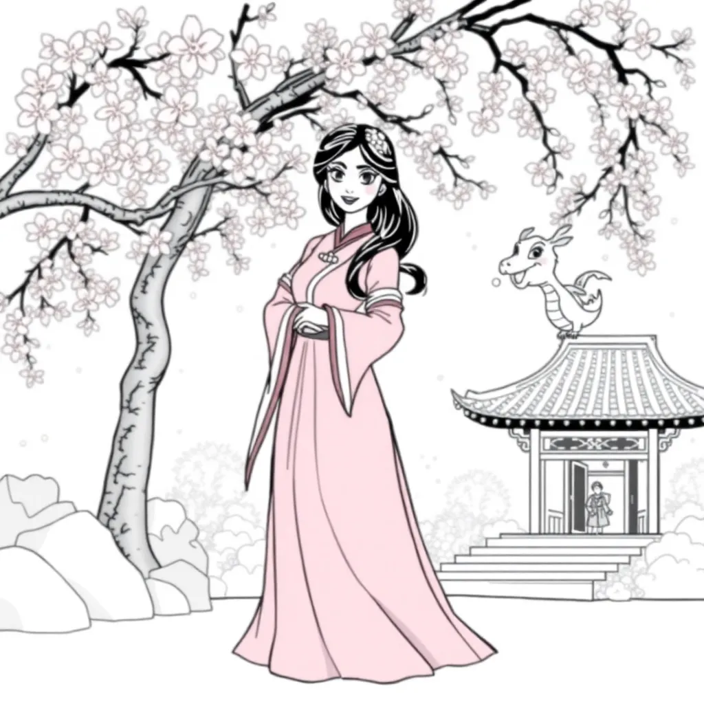 Mulan Disney Prinses Animatie Avontuur