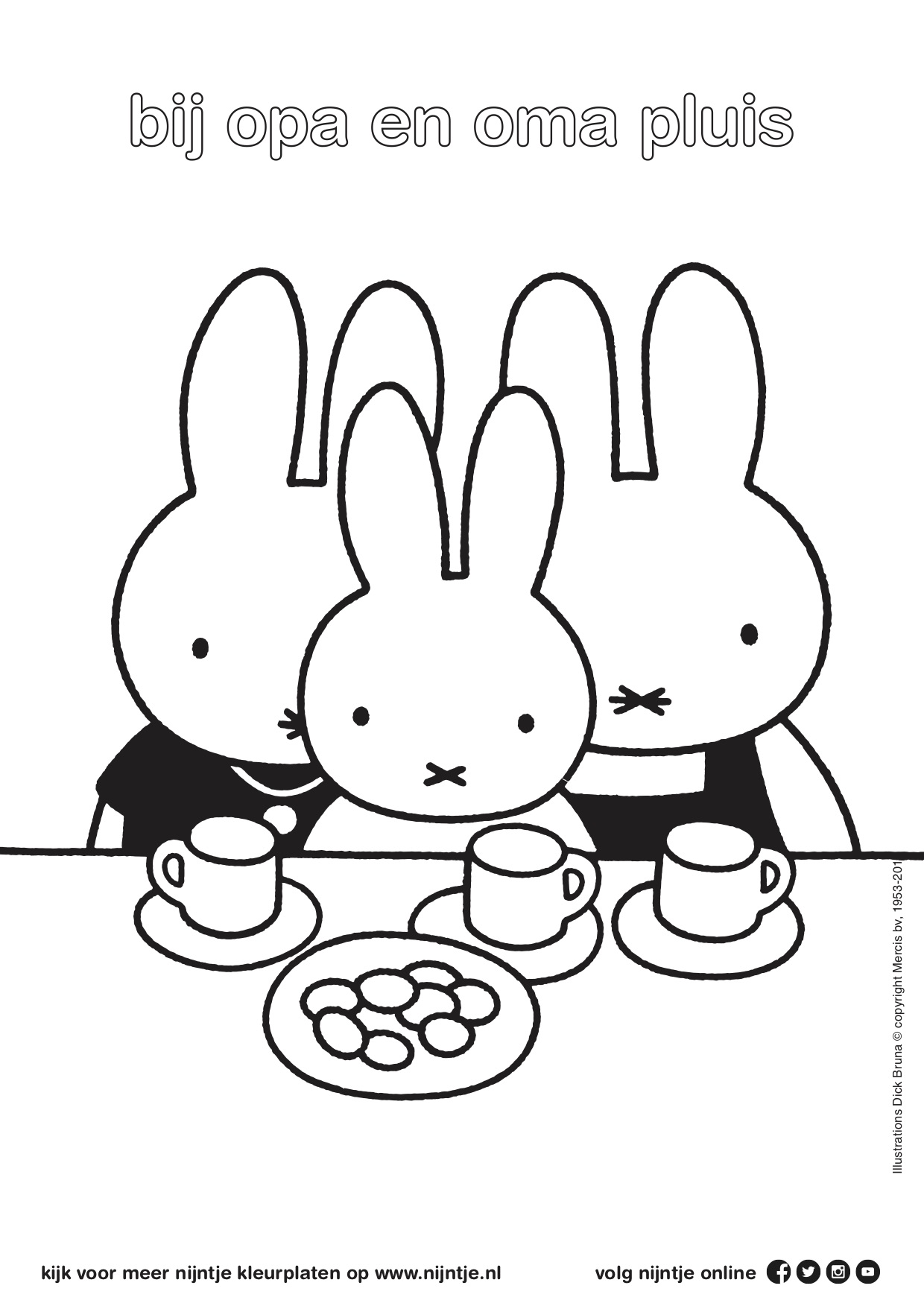 Nijntje- -bij-opa-oma-pluis