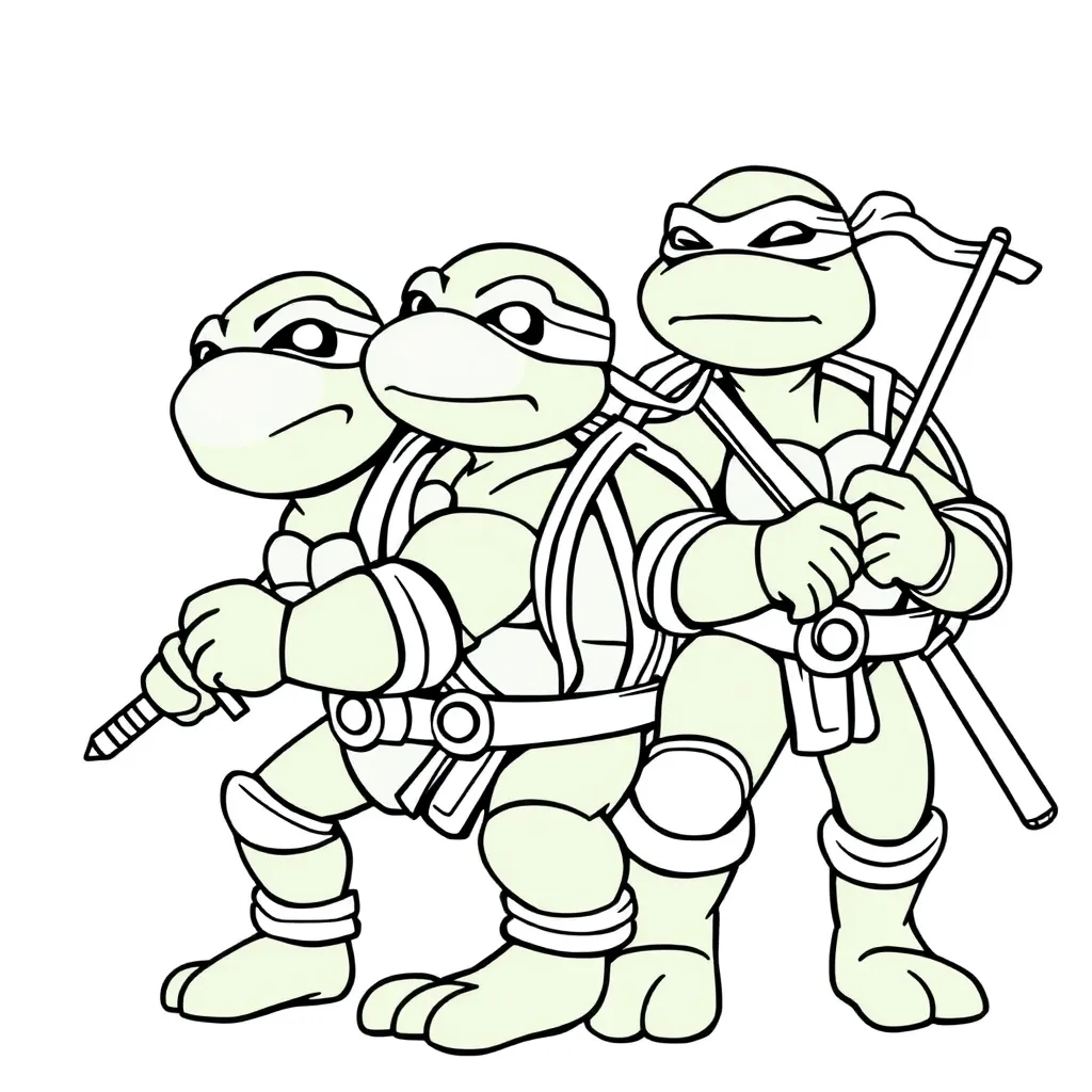 Ninja Turtles Action Superhelte Eventyr tegnefilm