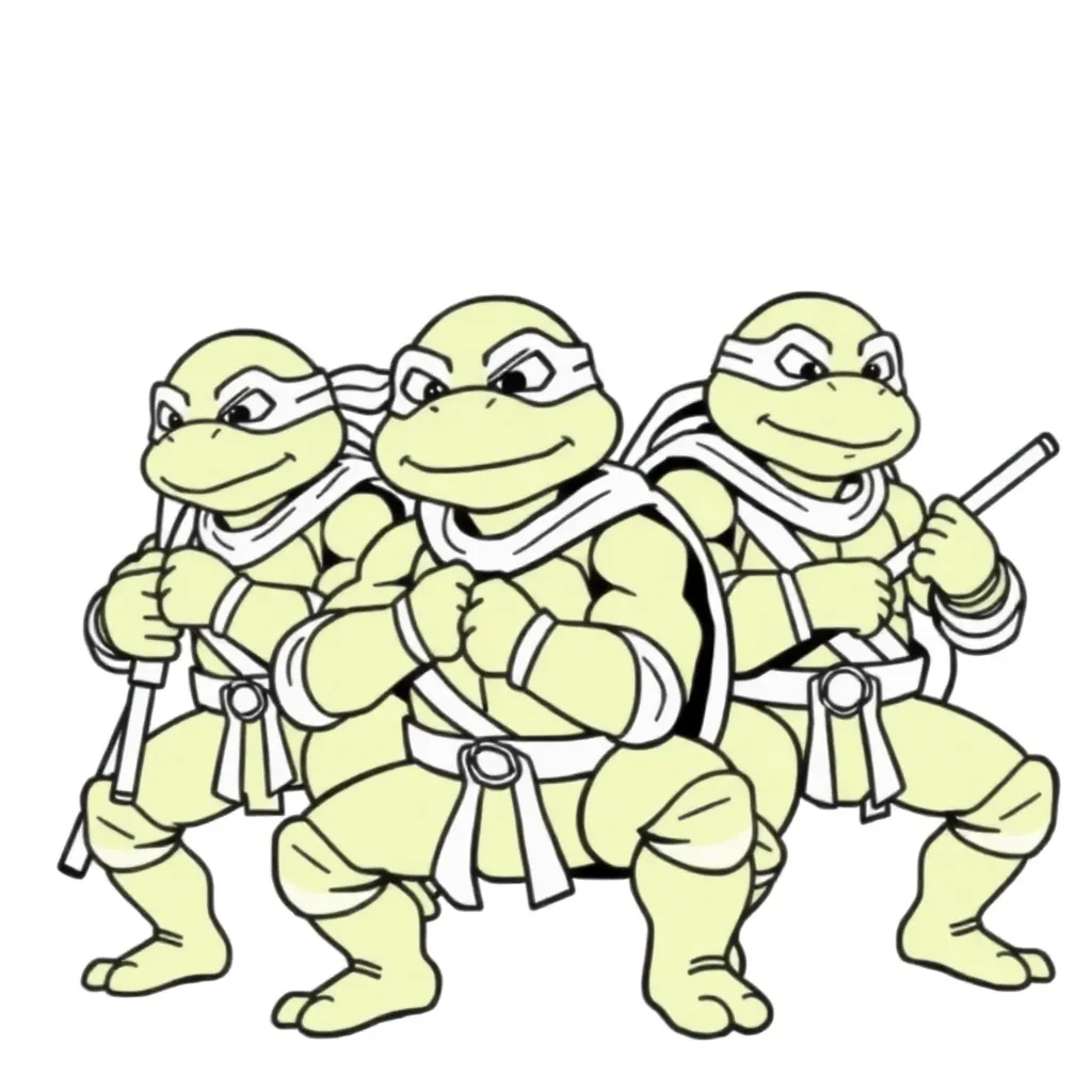 Ninja Turtles Action Superhelte tegneserieeventyr