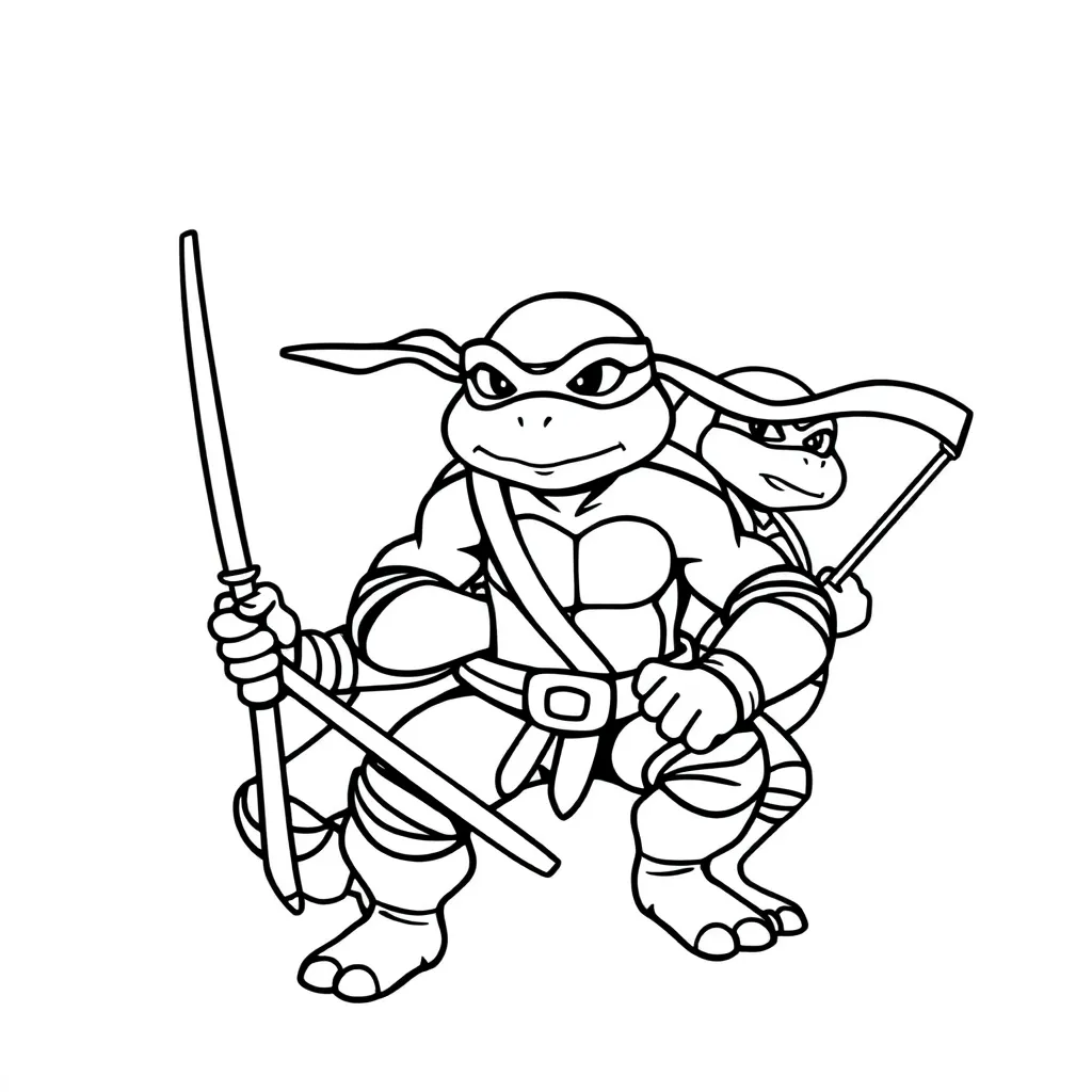 Ninja Turtles Action Superhero Cartoon Character Adventure