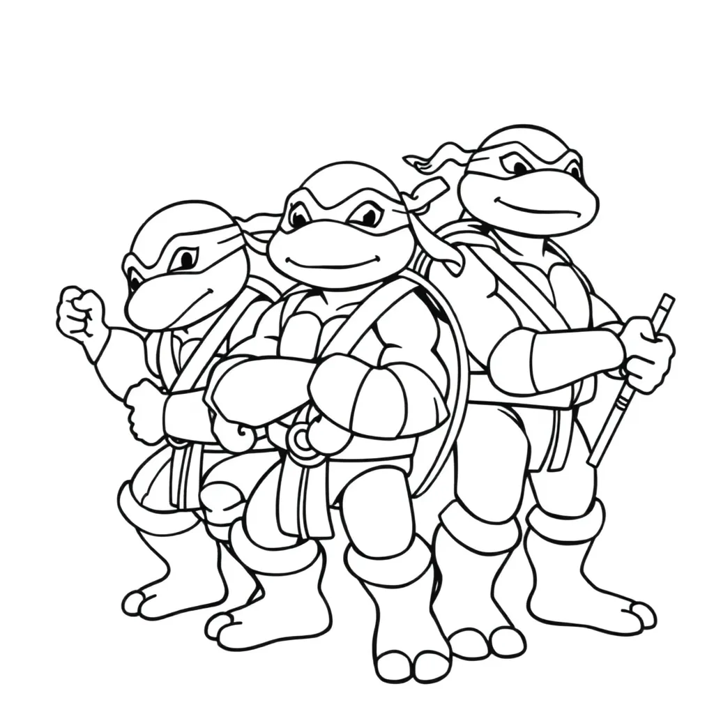 Ninja Turtles Superhelte Action tegneserieeventyr