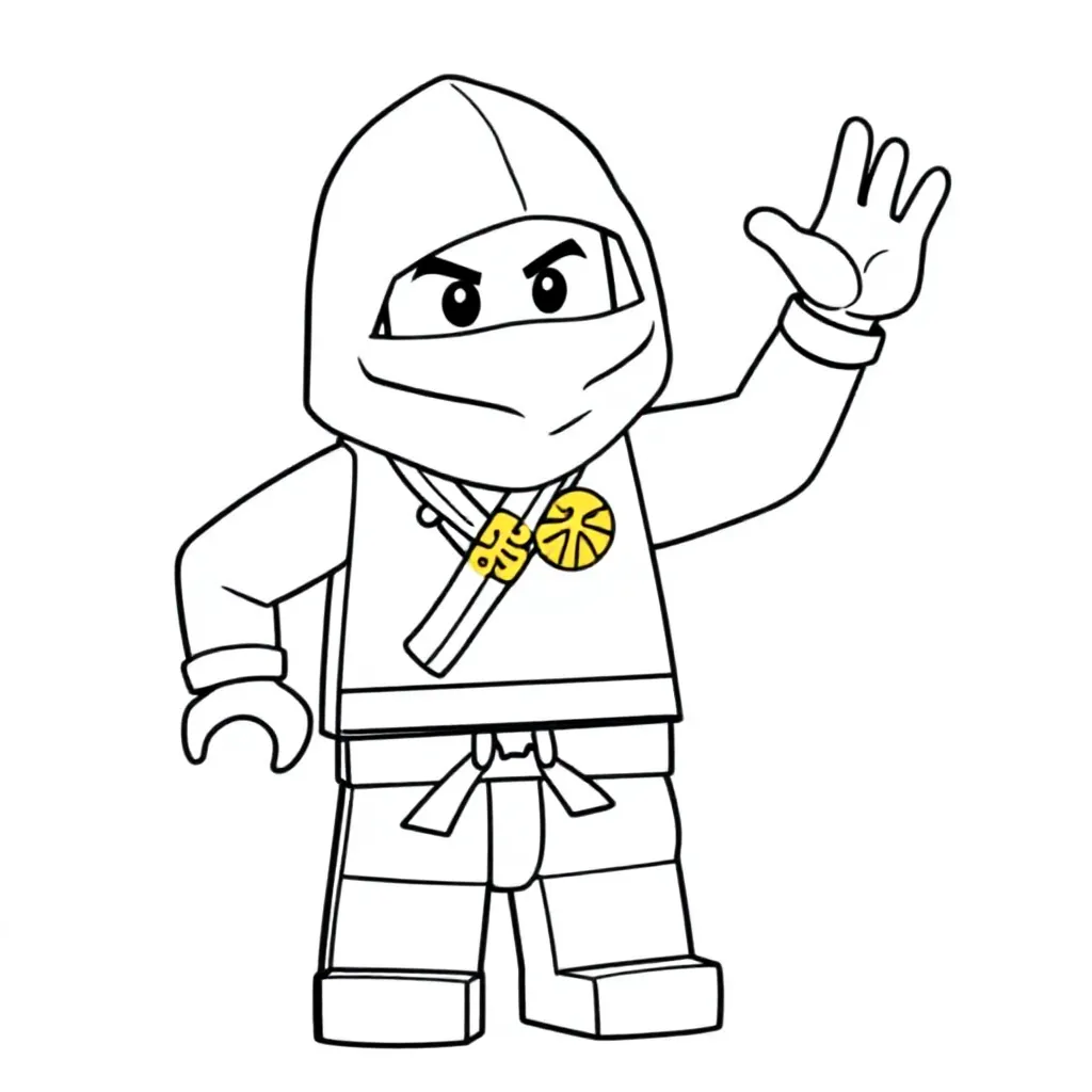 Ninjago Cole, Jay, Zane, Kai and Lloyd