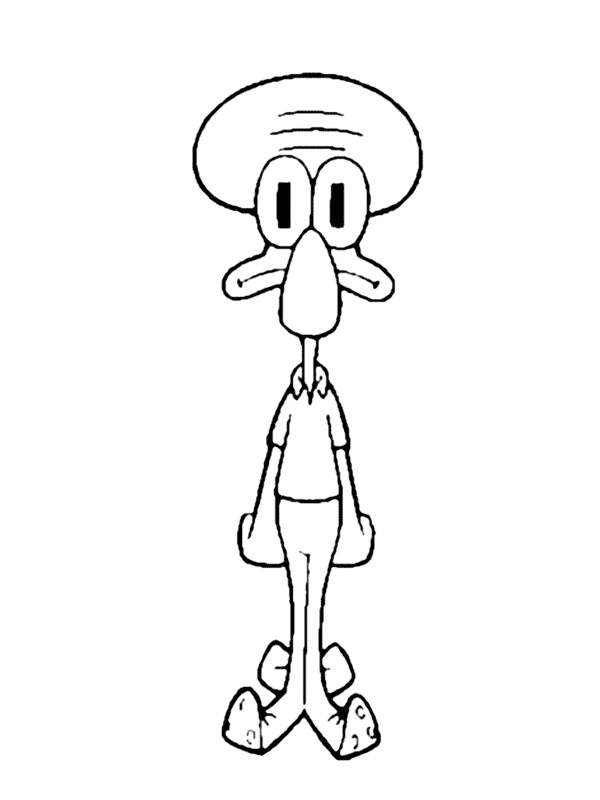 Octopus Squidward-lonkero