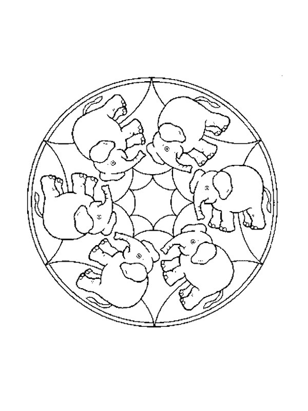 Olifant mandala