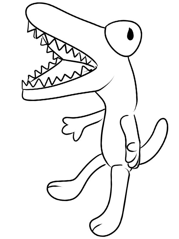 Orange Rainbow Friends