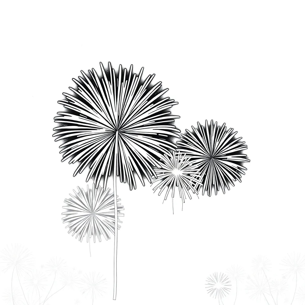 Silvester-Feuerwerk-Traditionsparty-Feier