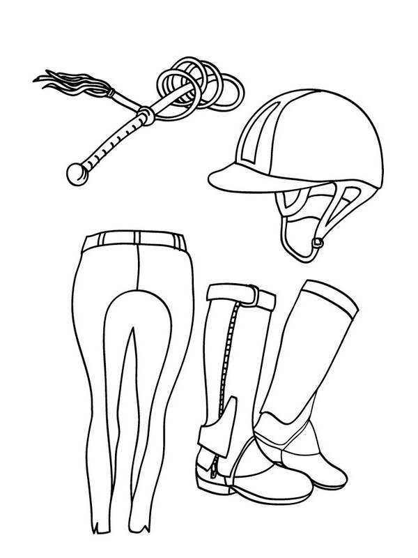 Horse riding equipment