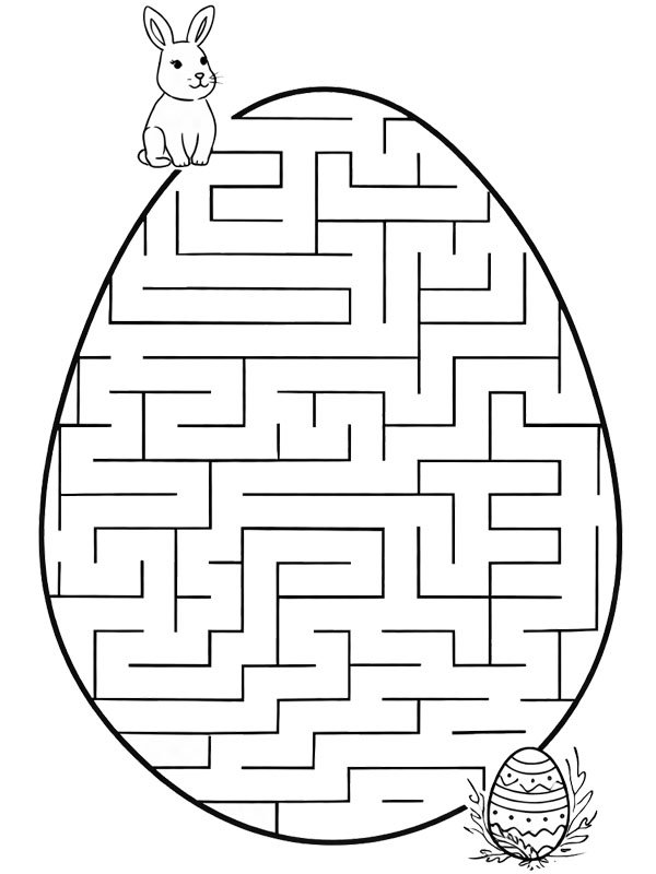 Pääsiäismunan sokkelo