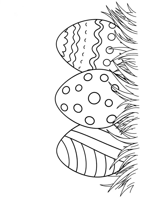 Pääsiäismunat ruohossa