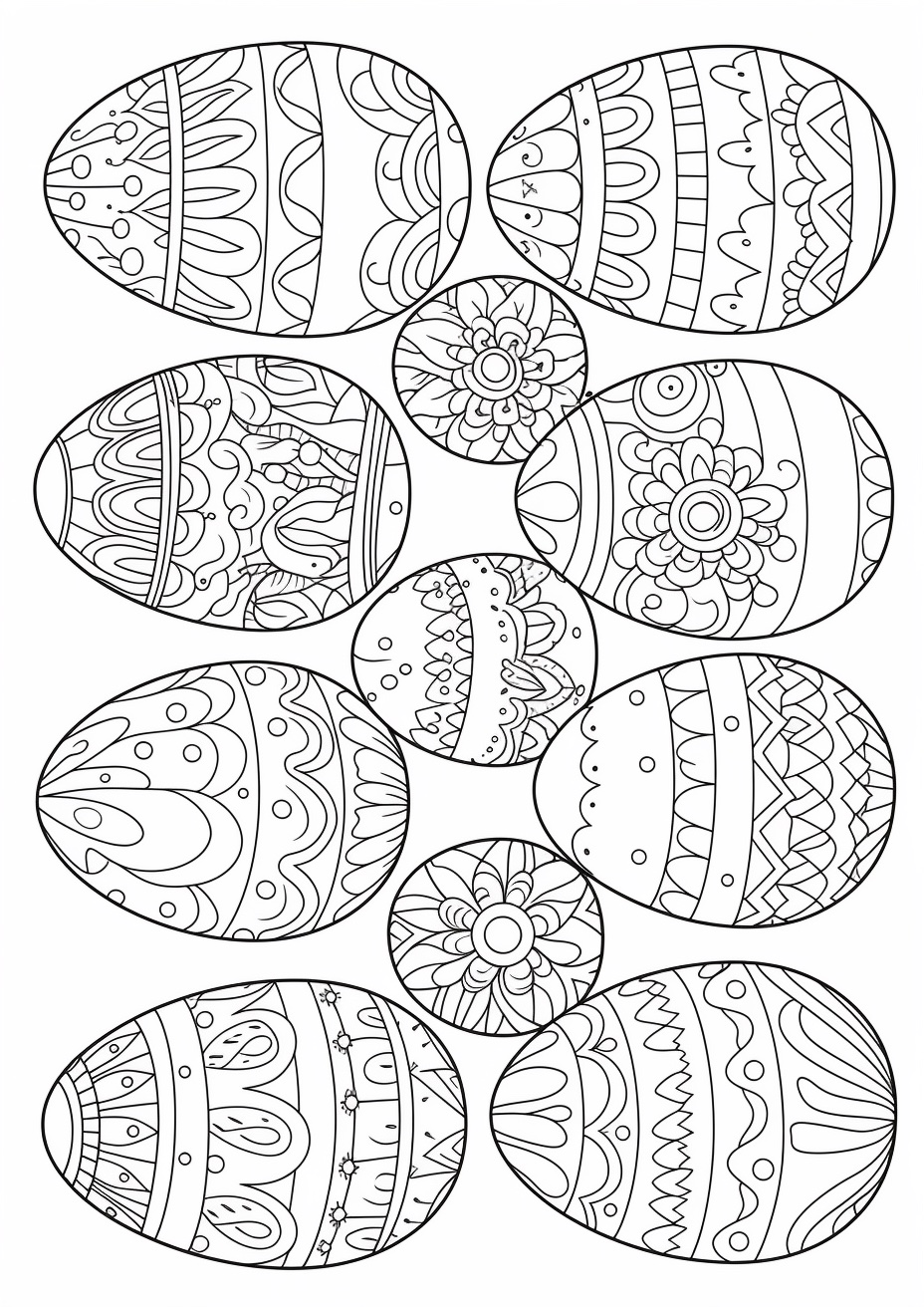 Colorare le uova di pasqua