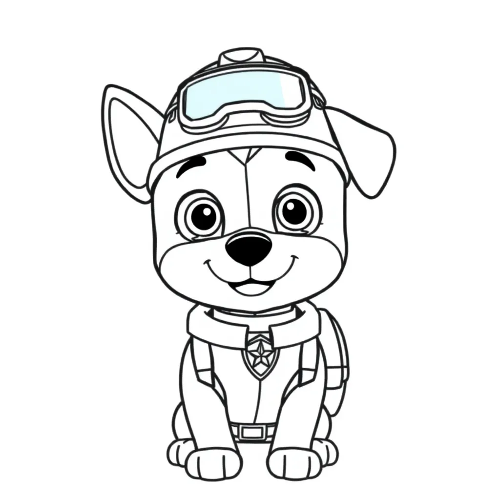 Paw Patrol Héroes Aventuras Dibujo Infantil Rescate