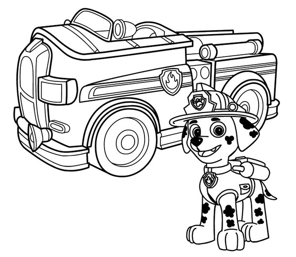 PAW Patrol Marshall Firetruck