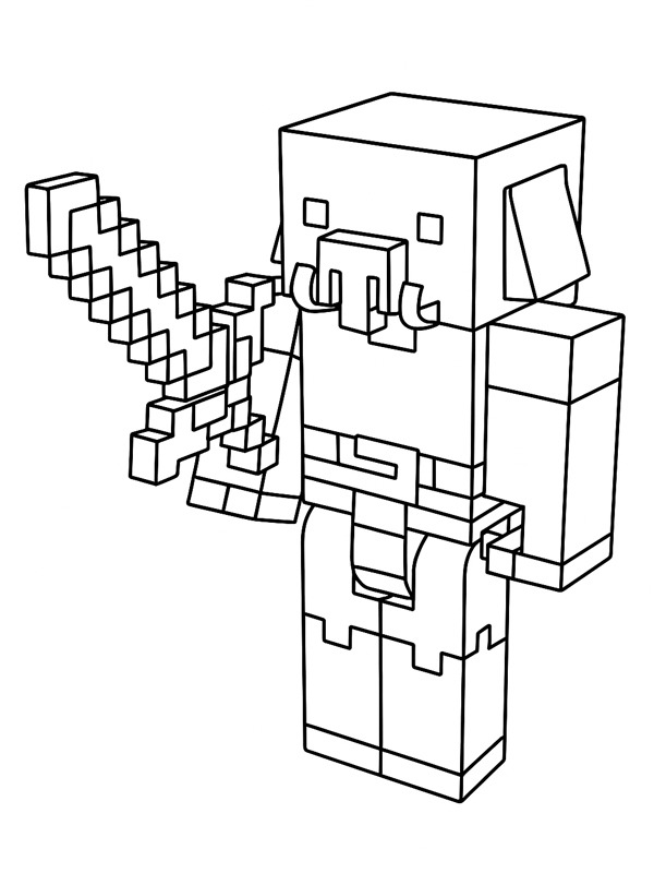 Piglin minecraft