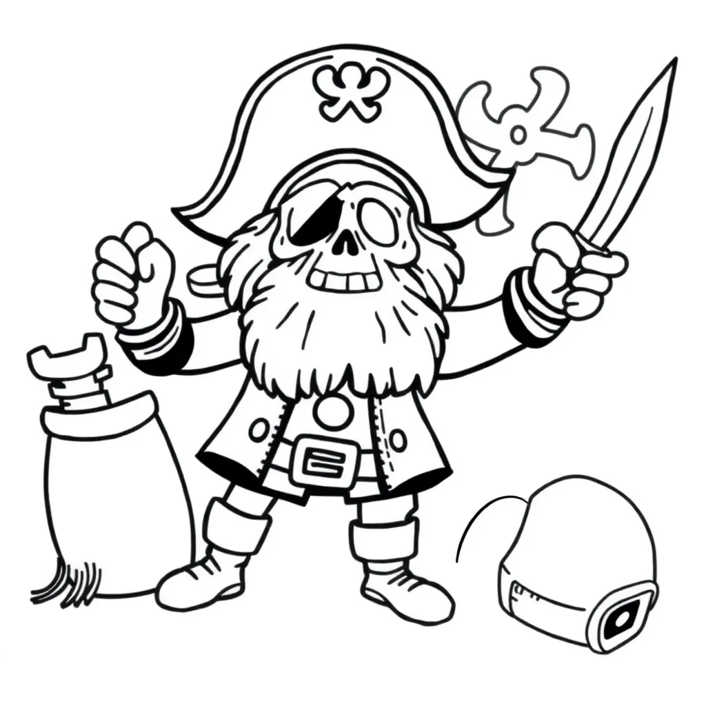 Piratskib Adventure Corsair Treasure
