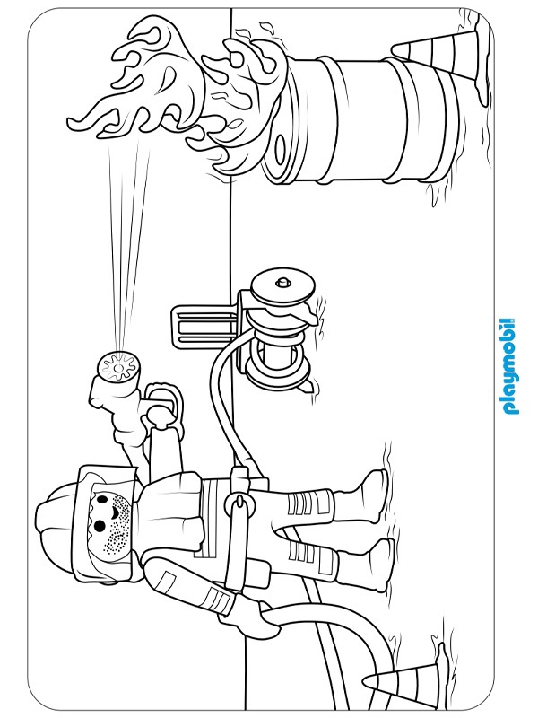 Playmobil-Feuerwehrmann