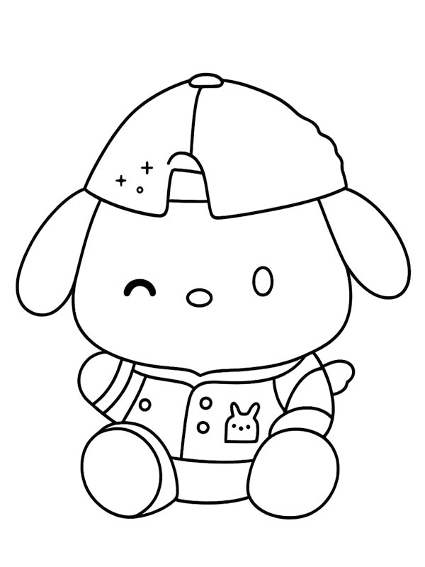 Pochacco with cap
