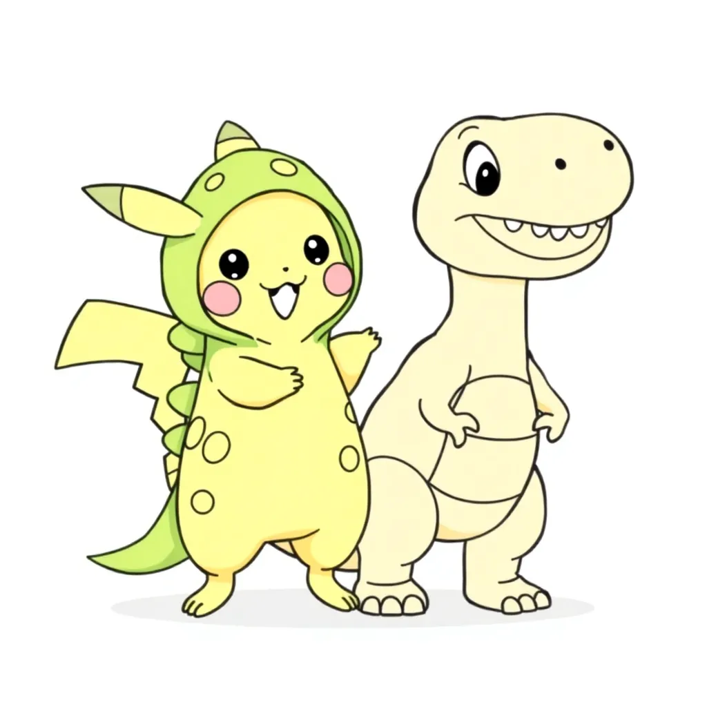 Pokemon dinosaur Cartoon Children Creative