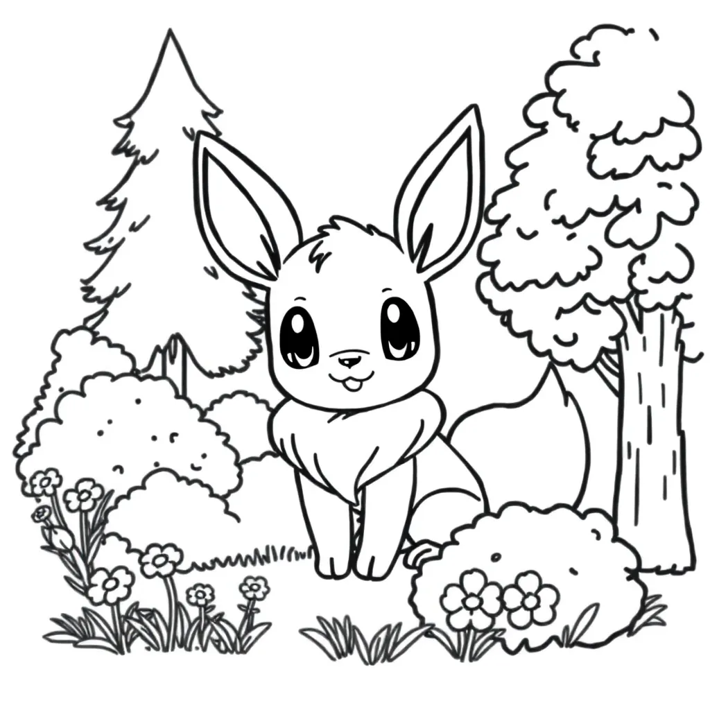 Pokemon Eevee Nature Child-friendly Creative