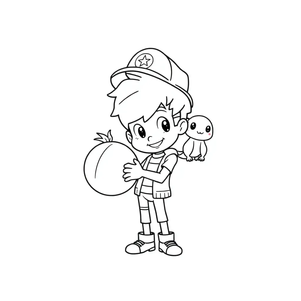 Pokemon Pikachu Cartoon-Kinderzeichnung