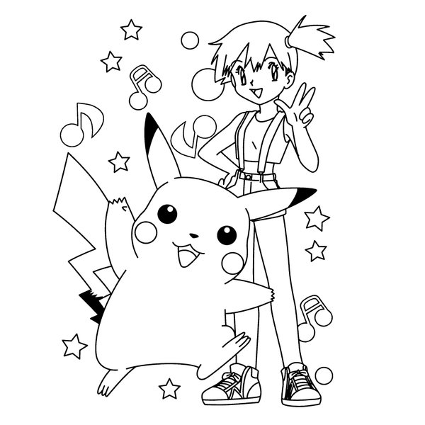 Pokemon Pikachu Misty