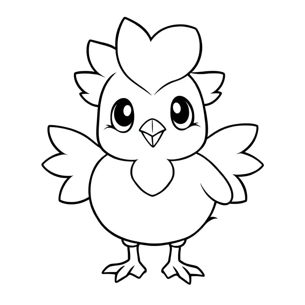 Pokemon Torchic Kinder-Zeichenabenteuer süß
