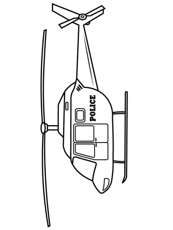 Politi helikopter