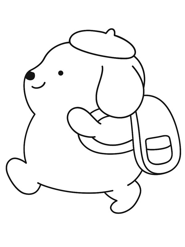 Pompompurin va a scuola