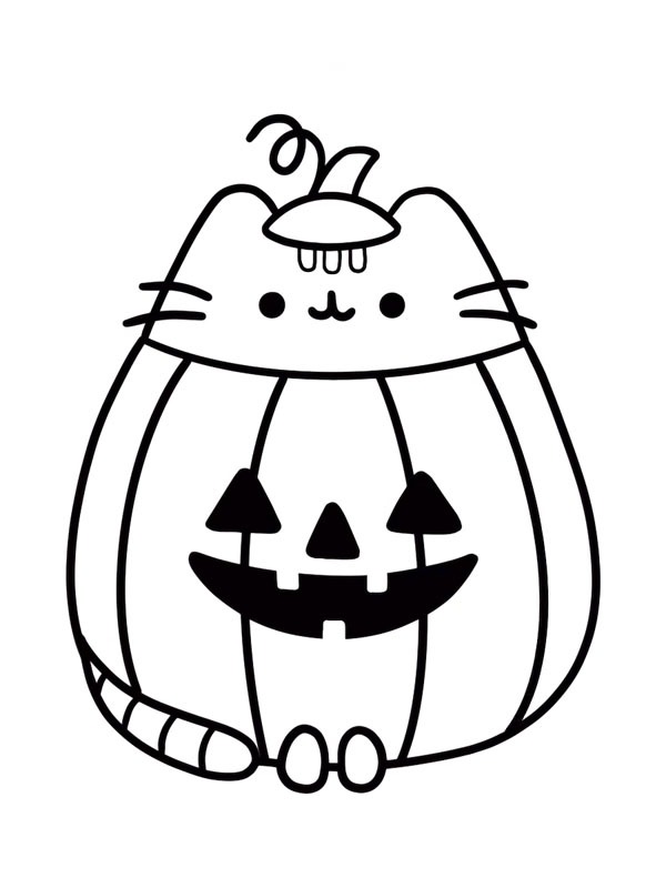 Pusheen pumpkin