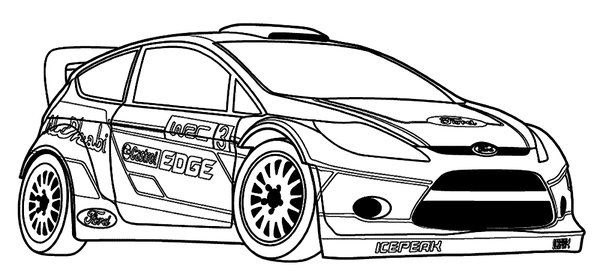 Rennwagen Ford Focus