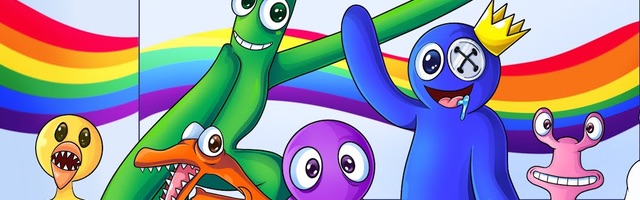 Podglad kolorowanki Tęczowi przyjaciele