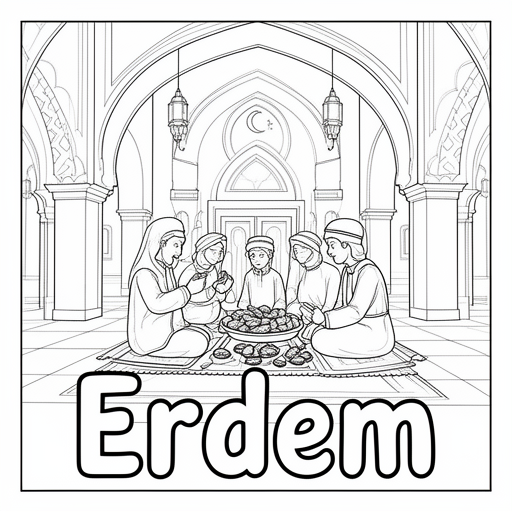 Ramadan moskee dadels gezelligheid