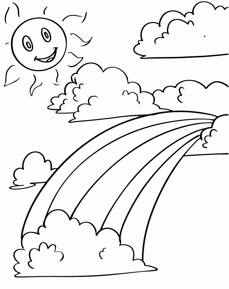 Rainbow rainbow solskyer c0bk39tsg8