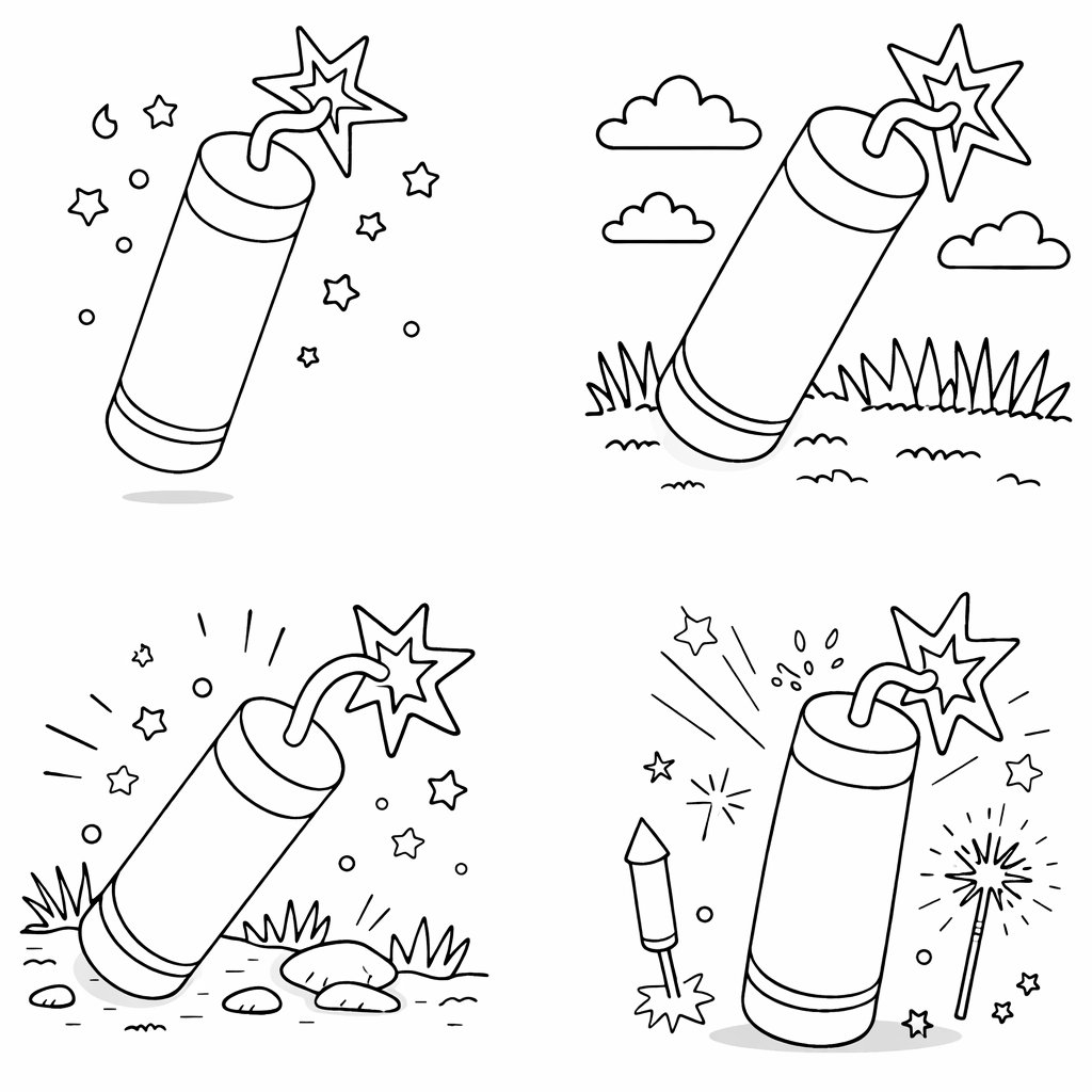 Fuochi d'artificio petardo