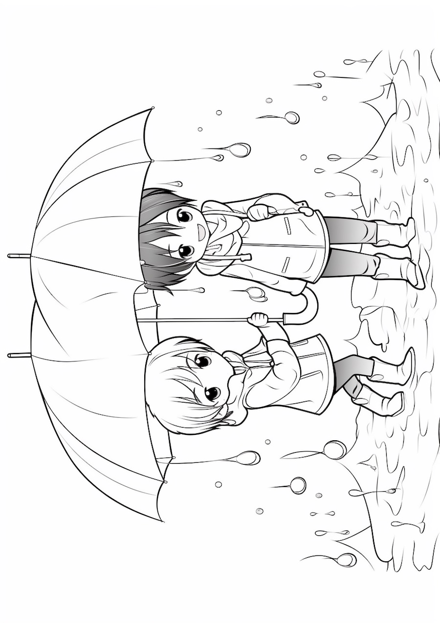 Samme paraply vinker