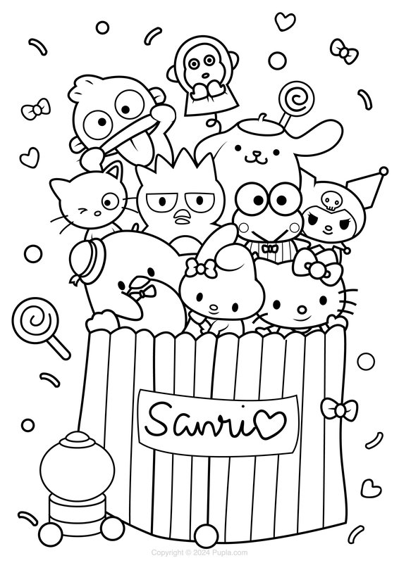 Sanrio Characters Candy